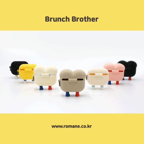 Brunch Brother 에어팟 프로 실리콘 케이스