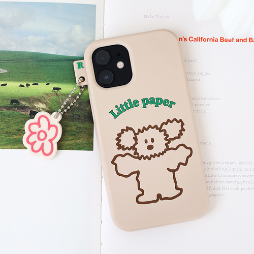Little PaPer 리틀페퍼 실리콘 케이스 iPhone12