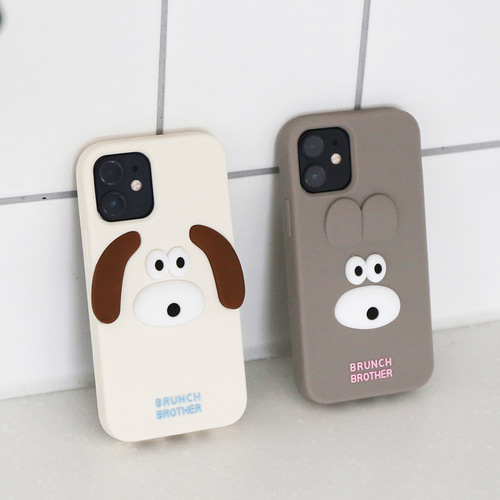 Brunch Brother 버니&amp;퍼피 실리콘 케이스 for iphone11 series