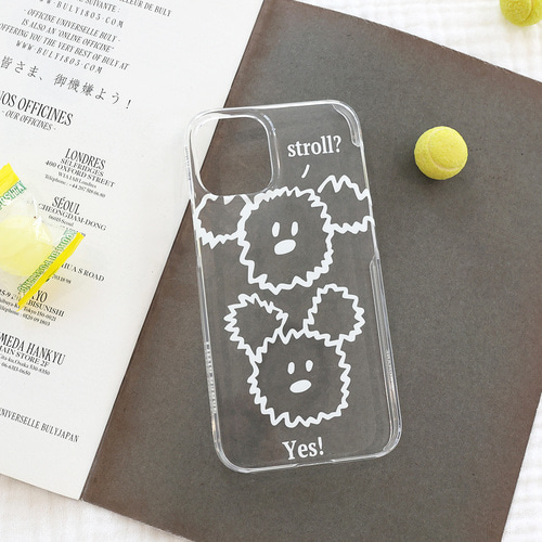 Little PaPer 클리어 케이스 for iPhone12 series