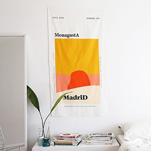 MonagustA 패브릭 포스터_마드리드