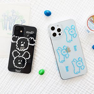 Little PaPer 클리어 케이스 for iPhone12 series